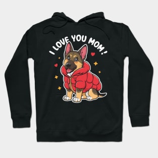 HAPPY MOTHER'S DAY. German Shepherd LOVERS Hoodie